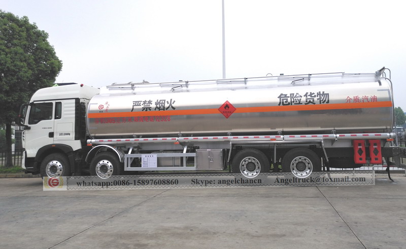 Fuel transportation tank truck